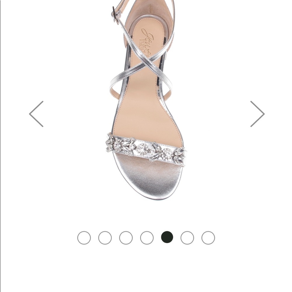 JEWEL BADGLEY MISCHKA
Tessy Satin Evening Sandal - Picture 4 of 4